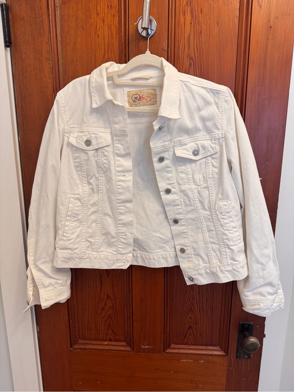 Gap 1969 Limited Edition White Denim Jacket -